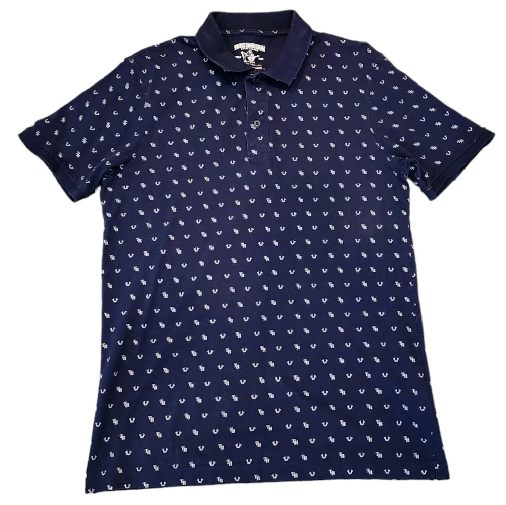 True Religion monogram polo